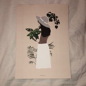 Plant lady print